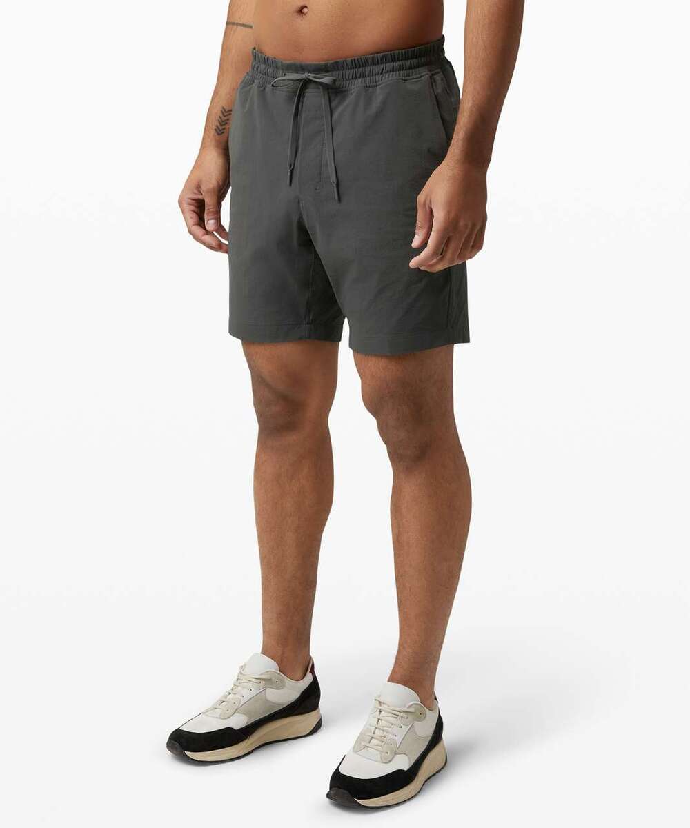 Lululemon Bowline Short 8" *Ripstop Graphite Grey SMALL